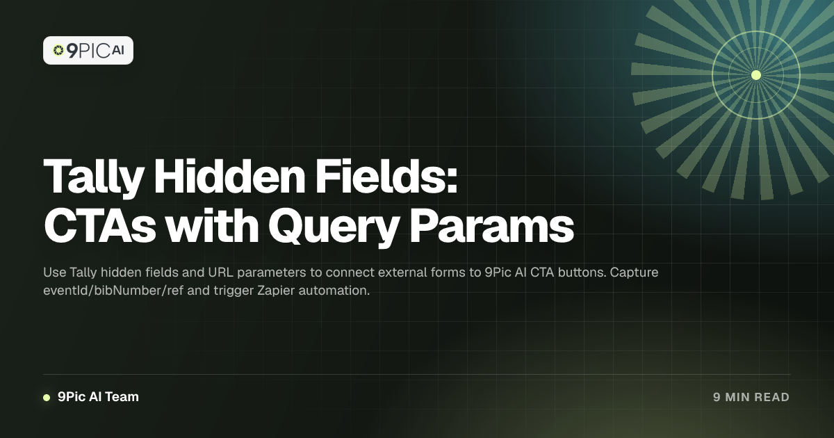Cta's Query Tally Hidden Fields: CTAs with Query Params | 9Pic AI Blog