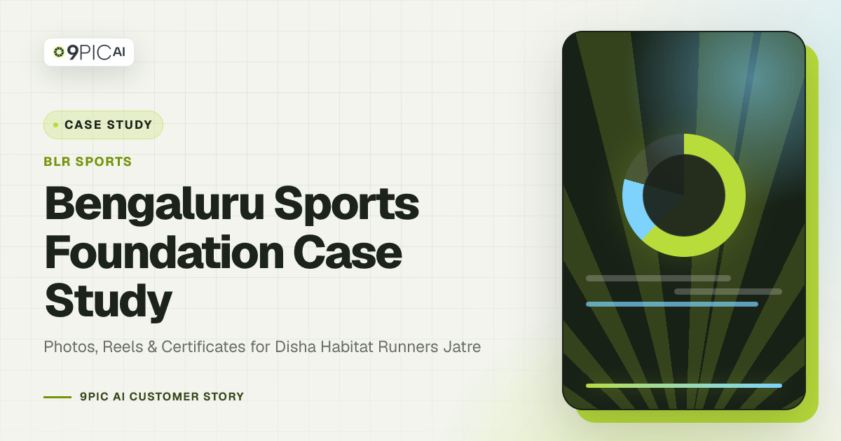 Bengaluru Sports Foundation Case Study - Photos, Reels and Certificates for Runners Jatre