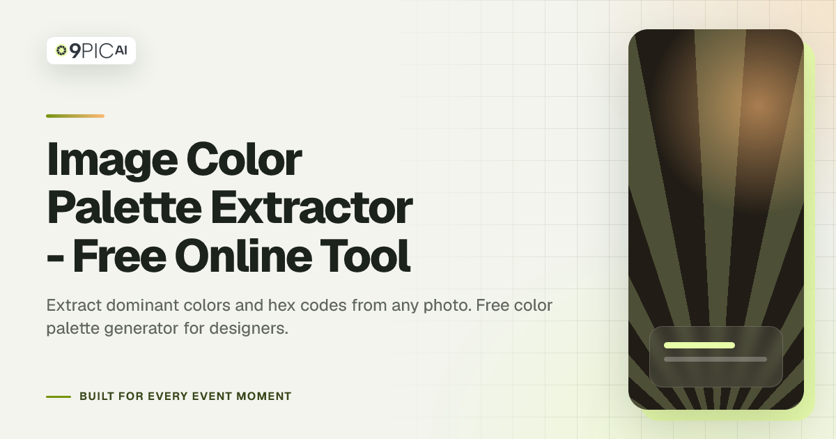 image color palette extractor using html, css and... Image Color Palette Extractor - Free Online Tool | 9Pic AI