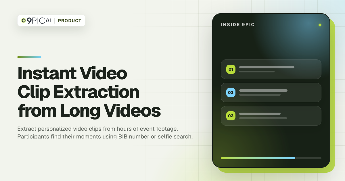 Extraction Videos Instant Video Clip Extraction from Long Videos | BIB & Selfie Search ...
